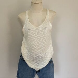 Sheer Knit tank